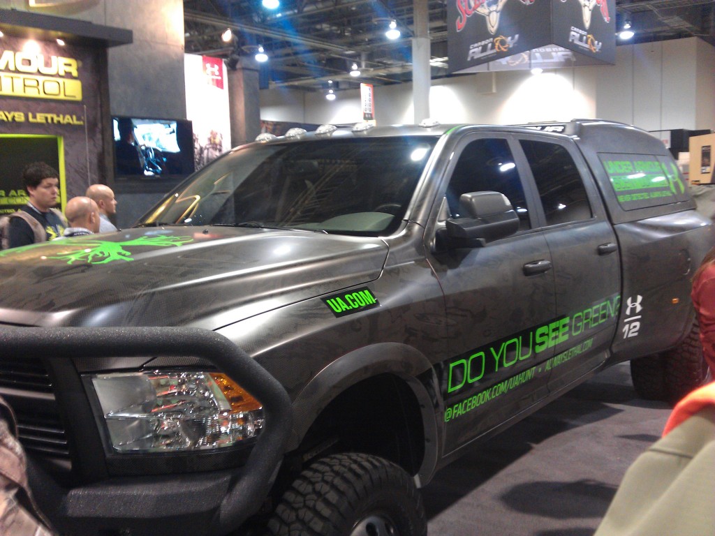 Under Armour at 2013 SHOT Show