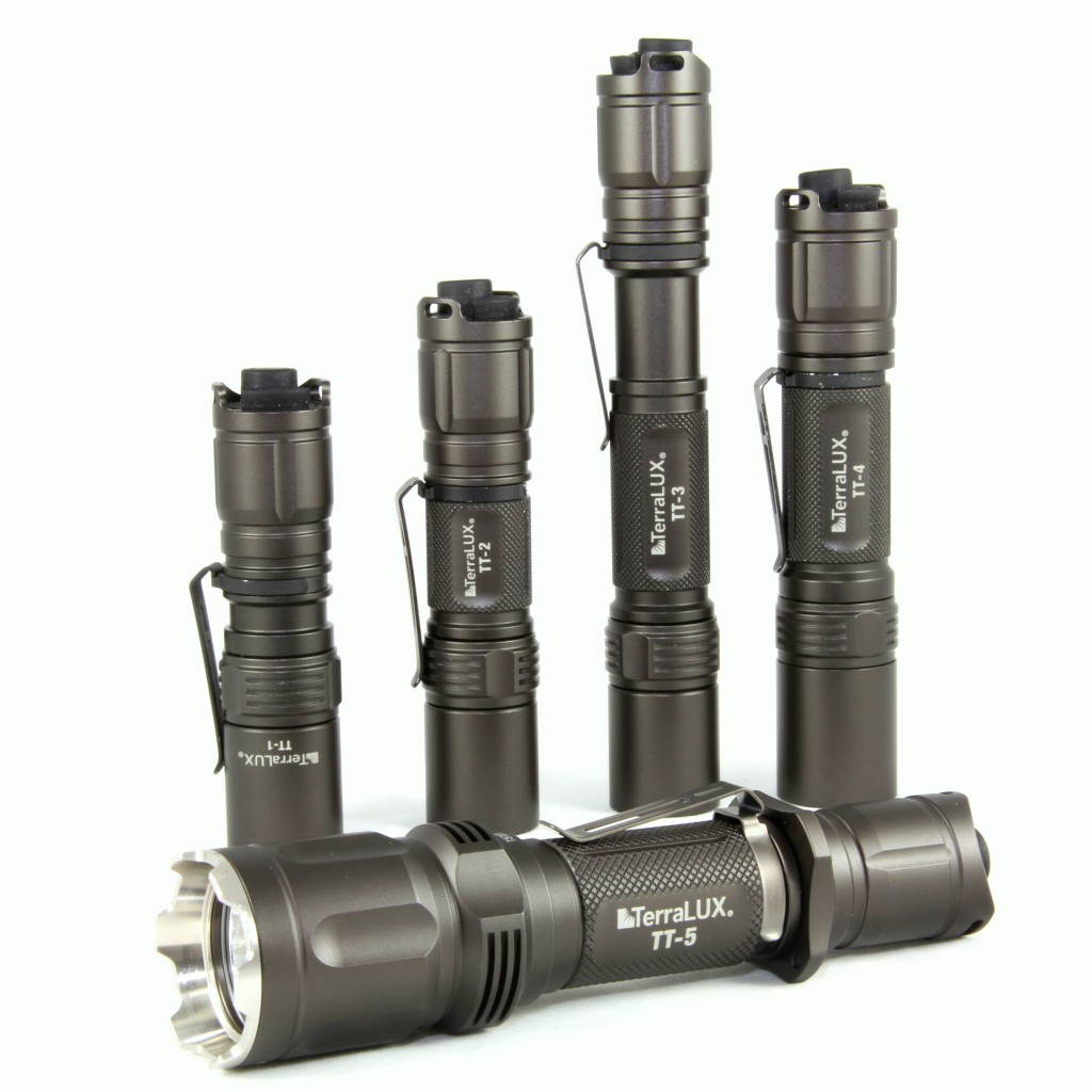 Terralux TT Series Tactical Flashlights