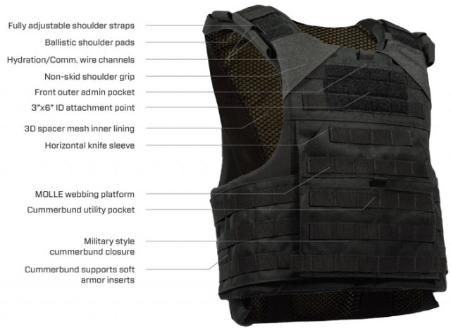 Armor Express Bulldog Corrections Special Ops Carrier