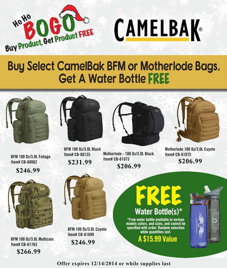 CamelBak 2014 Holiday Promo