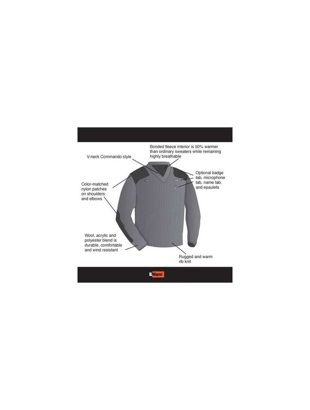 Blauer 225 V-Neck Sweater