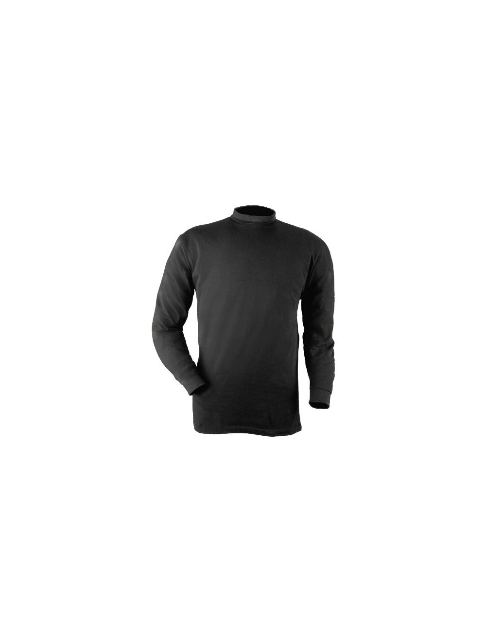 Blauer mock turtleneck top