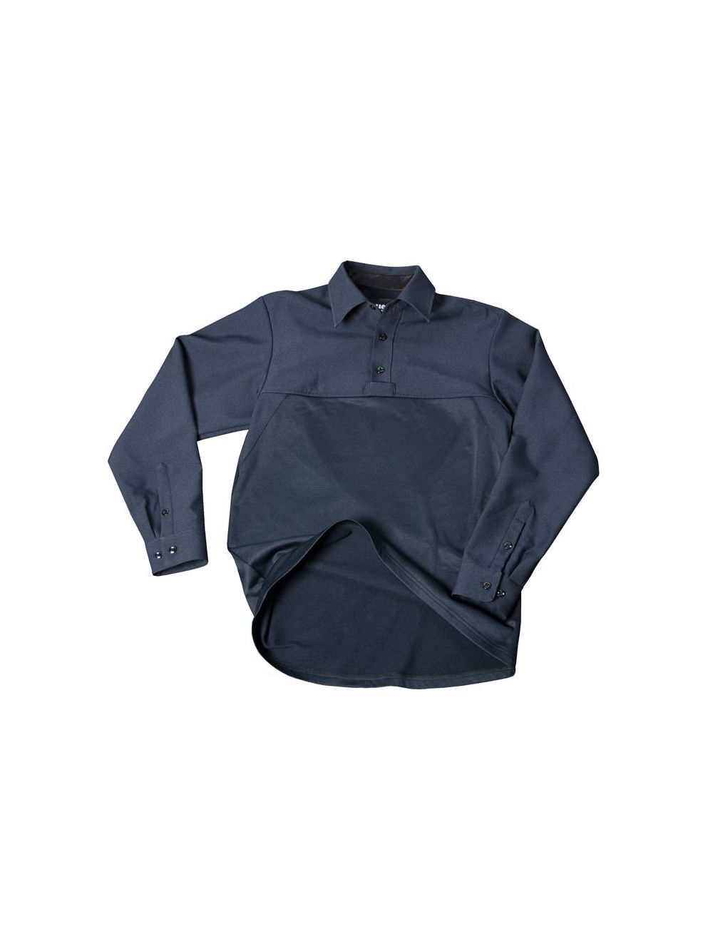 Blauer Wool Blend Armorskin Winter Base Shirt Dark Navy