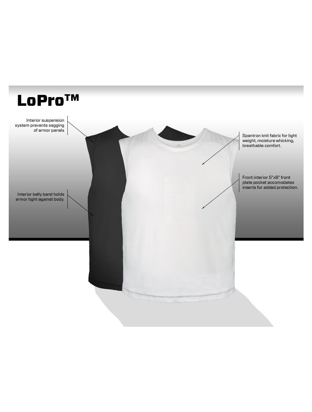 body armor undershirt