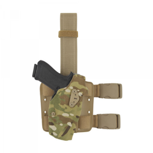 Tms 3280 Military Style MID-Ride Holster Military Style Gun Leg