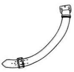 132 cm, Hi-Gloss Gould & Goodrich H59-52Clbr Lined Duty Belt fits 52-Inch Waist