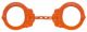Peerless Handcuffs Peerless Model 750 Chain Link Handcuffs - Orange Finish