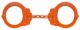 Peerless Handcuffs Peerless Model 750 Chain Link Handcuffs - Orange Finish