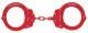 Peerless Handcuffs Peerless Model 750 Chain Link Handcuffs - Red Finish