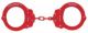 Peerless Handcuffs Peerless Model 750 Chain Link Handcuffs - Red Finish