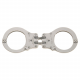 Peerless Handcuffs 801C Hinged Cuff Nickle (10Pk)